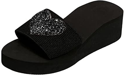 TYUIOP Sandali Trekking Donna Sandali Donna Eleganti Con Tacco Estive Ciabatte Silicone Donna Ciabatta Uomo Sandali Con Zeppa Donna Scarpe Zeppa Donna Eleganti