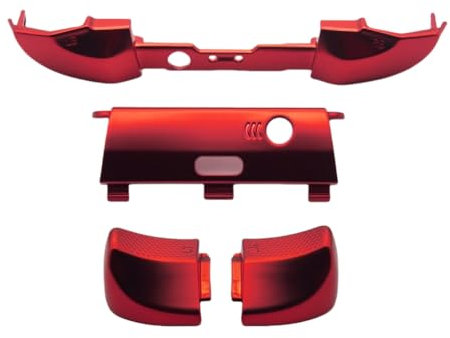 Hzxkqmil Ersatz LB RB Bumper Triggertaste LT RT Schulter-Trigger-Buttons Zubehör für Xbox Elite Wireless Controller Serie 2, Rot