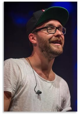 CJianqiang Leinwandposter Mark Forster 3 Alben, Sänger, Musikposter, Kunstdekoration, Gemälde, 60 x 90 cm, ungerahmter Stil