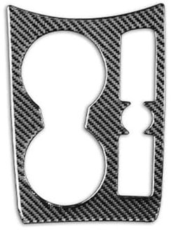 EOTCXJBX Porte-gobelet électronique for Frein à Main, Compatible avec Audi Q3 2015 2016 2017 2018, Autocollants intérieurs de Voiture en Fibre de Carbone, Accessoires(2 RHD B)