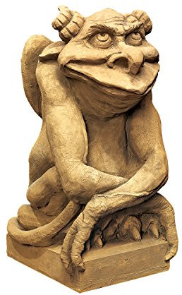 Design Toscano Oscar: Der Gargoyle mit Haltung, Figur - Mittelgroß