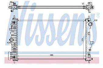 Nissens Radiator - 630713
