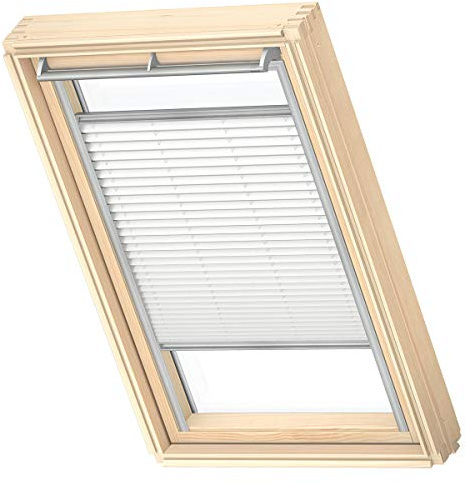 VELUX Original Store Plissé Tamisant (FHL), MK04, Blanc | Ajustement de la lumière, position volante, installation simple