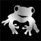 Frosch Aufkleber Sticker