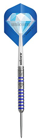 Unicorn Maestro Ian Diamond White Steel Dart, 90% Tungsten, 25g