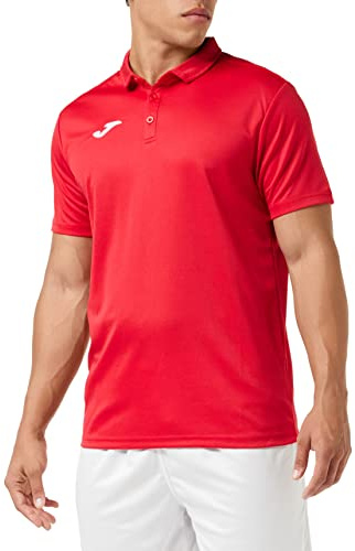 Joma Hobby, Polo para Hombre, Rojo (600), M