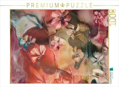CALVENDO Puzzle Blütenzauber I - Encaustic | 1000 Teile Lege-Größe 64 x 48 cm Foto-Puzzle für glückliche Stunden