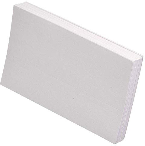 Oxford Karteikarten, blanko, 12,7 x 20,3 cm, Weiß, 100 Stück