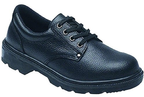 Toesavers 2414, Unisex Adults SRC Safety Shoes, Black (Black), 10 UK (44 EU)