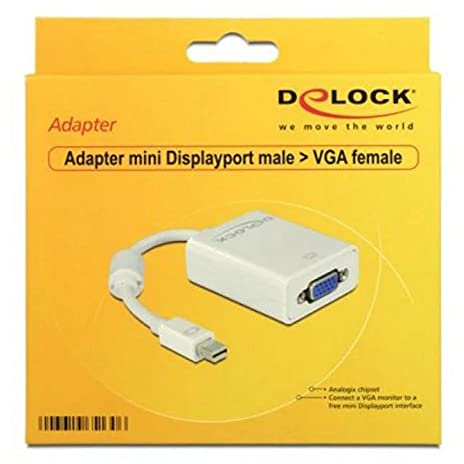 Delock Adapter Displayport-St Mini > VGA-Bu
