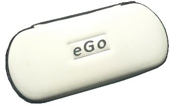 eGo-Case BIG Case XL, WEIß, Hardcase für bis zu 1100 mAh Akkus (18,5 x 9 x 4 cm) Zipperbag für ihre eGoT, ego-W, ego-C