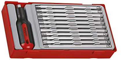 Tengtools TTMD12D - Juego de destornillador con varillas de doble punta