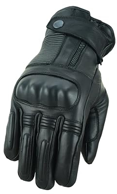 GEARX Sniper Motorradhandschuh Eingebettete Schale & Fingerschutz Thermisch Wasserdicht, M