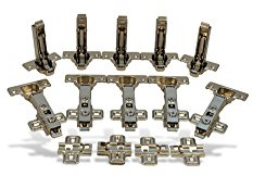 10 pezzi di nastro per pentole, con cerniera ammortizzante idraulica DANCO