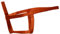 Rhinegold Halfter, metallfrei, 0, Tangerine, Shetland