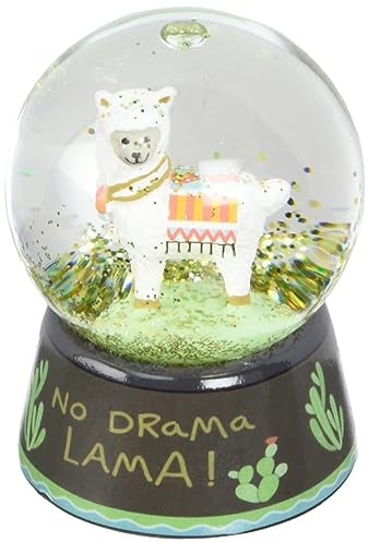 H:)PPY life Traumkugel Motiv Lama | Schneekugel, Glas, Polyresin, Motivdruck | Geschenk, Freundschaft | 45549