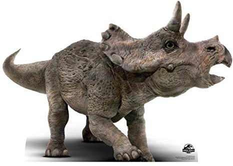 Star Cutouts SC1282 Baby Triceratops Dinosaur Cardboard Cutout – Ideal for Jurassic Park Parties, Birthdays, Fans & Events