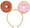 Dress Up America Mädchen Party Donut Stirnband - Thema Party Hut Tiara Dekorationen