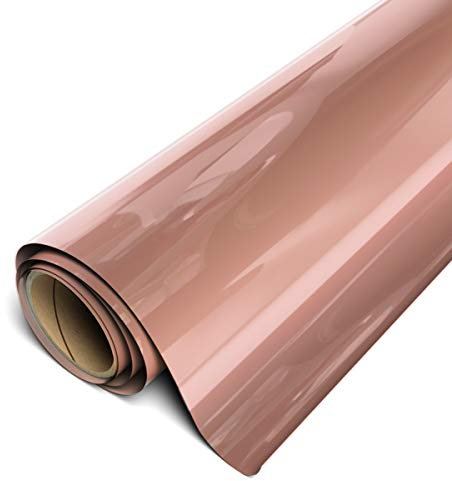 Siser EasyWeed HTV 11.8 x 3ft Roll - Iron on Heat Transfer Vinyl (Electric Rose Gold)