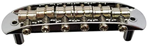 Mustang Bridge avec grandes selles, convient également pour Fender Jaguar ou Jazzmaster - Chrome