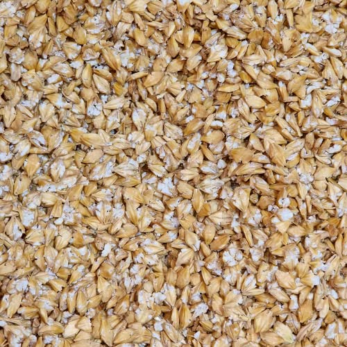 Supravit Gerste gequetscht 20kg Sack | Natürliche Gerstenflocken für Pferd und Ponys | Quetschgerste als Futter mit hohem Energiegehalt