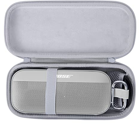 Aenllosi Hard Carrying Case for Bose SoundLink Flex (2nd Gen) /SoundLink Flex Portable Bluetooth Speaker, Case Only (White)