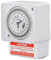 Sonew Mechanische Zeitschaltuhr, 24 Stunden Timer, Mechanischer Zeitschalter, 15 Minuten Intervalluhrtyp, Industrieller Timer