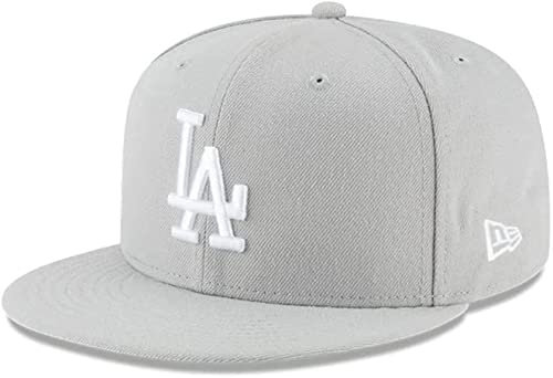 New Era Herren 70360937, Los Angeles Dodgers Grey, 7 3/4