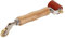 aleawol Double Head 6mm Brass Penny Roller, Silicone Seam Roller 40mm, Heat Resistant Hand Pressure Roller for Roofing PVC Welding Home Decorating