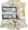 Funto Scrapbooking-Set (96 Teile), Vintage-Sammlung - Wonderland, Perfekt für Bullet Scrapbooking Materialien, Planner DIY Kunst Handwerk Collage