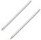 OTOTEC 2PCS M3 Thread 7 Sections Telescopic Antenna for AM FM Radio Radio TV RC Car Aircraft Controller Replacement Remote Control Accessory Stretched Length 730mm
