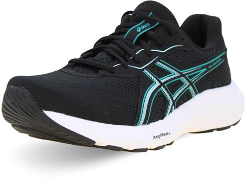 ASICS Herren Gel-Contend 9 Sneaker, Black/Wave Teal, 46 EU