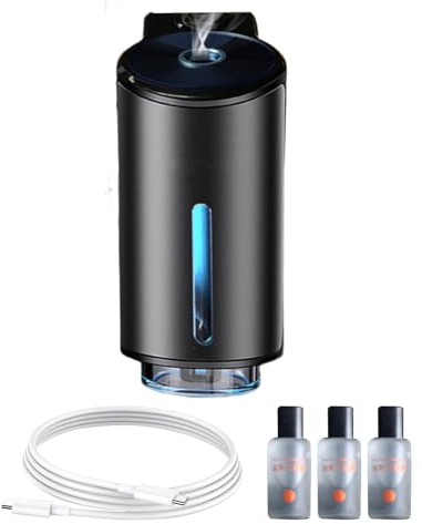 Difusor de para coche, 3 modos ajustables, difusor de ambientador inteligente para coche, atomizador de aceites de fragancia natural, difusor de ambientador inteligente para coche