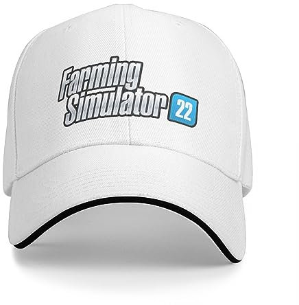 KOSOEII Basecap Landwirtschafts-Simulator Baseballkappe Kapuzenmütze Mann für die Sonne Rave Damenhüte 2023 Herren