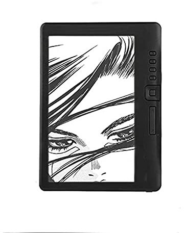 Lecteur de livre électronique fin de 17,8 cm avec fonction musique et vidéo EPUB PDF TXT FB2 PDB compatible avec marque-page et expérience de lecture 8 Go