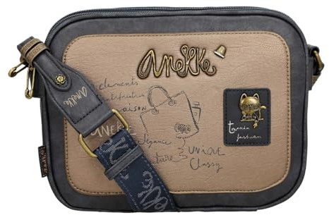 Anekke Umhängetasche Boutique 3 Compartment Crossbody Bag Multicolor dunkelblau