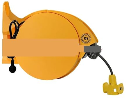 Avvolgicavo Elettrico, Strumenti for la bellezza 'auto, tamburo elettrico telescopico automatico, officina di riparazione auto, tamburo elettrico, bobina di filo, presa di corrente(18 m 3 2.5 square)