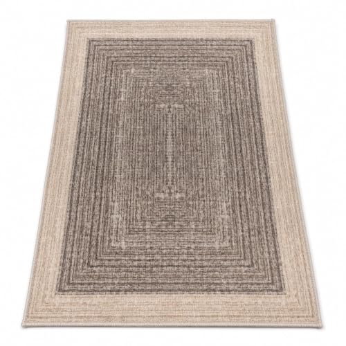 Tapwish Dirt Defender Door Mat Indoor 50x80cm,Non-Slip Washable Entrance Rug,Super Absorbent for Muddy Shoes and Paws,Greige