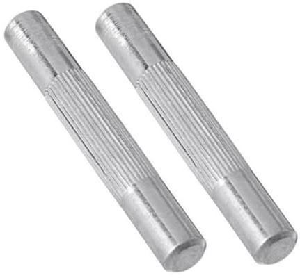 Serenophile Pasador de bloqueo plegable de acero reforzado para patinetes eléctricos Xiaomi M365, M365 Pro, 1S y Pro 2, 36 x 5 mm, plateado, paquete de 2