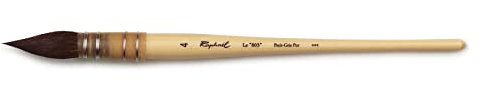 PINCEAU RAPHAEL LE 803 PETIT GRIS PUR N°4