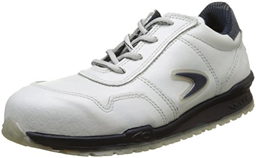 Cofra 78500-004.W36 NUVOLARI S3 SRC Sicherheitsschuhe, Weiß/Blau, Größe 36