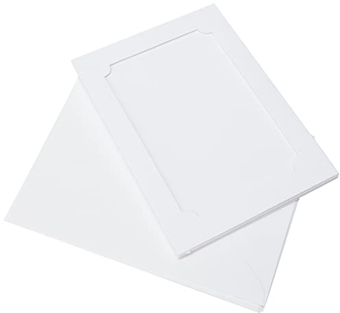5 x 7 Cards/Envelopes Photo-Fit Aperture (4pk 300gsm) - White