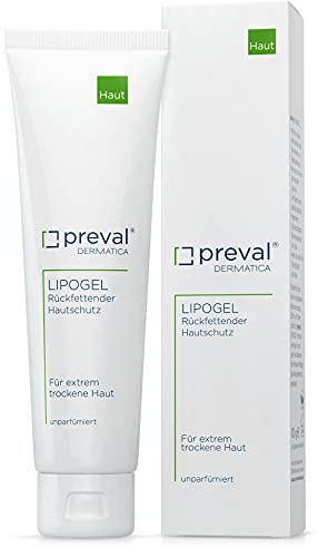 preval® LIPOGEL | Handcreme 50 g | Rückfettender Haut- und Kälteschutz für extrem trockene Haut