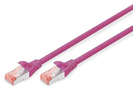DIGITUS 10x Patchkabel SFTP/PIMF CAT6 2m 4x2AWG 27