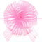 FQTANJU Pull Bow, Large, Organza, 6 Inches, 5 Pieces (Pink)