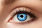 Eyecatcher 84079341-a83 - Natürliche Farbige Kontaktlinsen, 1 Paar, für 12 Monate, Hellblau, Karneval, Fasching, Halloween