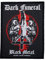 Dark Funeral Black Metal Aufnäher Patch Gewebt & Lizenziert !!