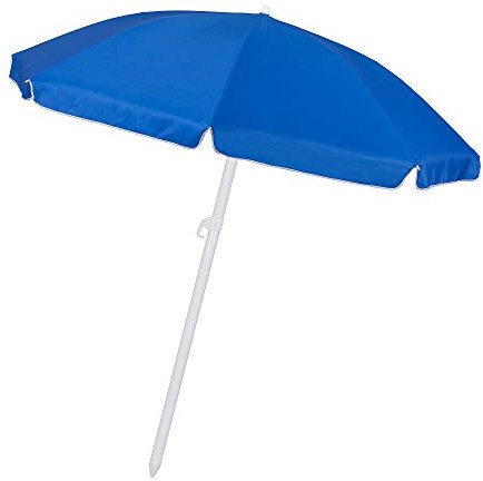 SPRINGOS - Sombrilla de playa, parasol, parasol de viaje, color azul