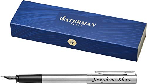 Original Waterman® Graduate Fountain Pen Matt C.C. S0037650 Engraved with Laser Engraving