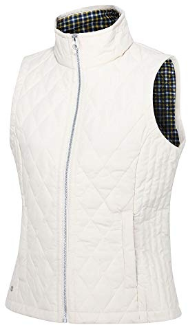 Regatta Womens Charna Insulated Diamond Quilted Bodywarmer - Light Vanilla